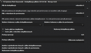CSV_Deduplikacja_Baz_Danych